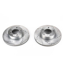 Load image into Gallery viewer, Power Stop 08-13 BMW 128i Front Evolution Drilled & Slotted Rotors - Pair Brake Rotors - Slot & Drilled PowerStop