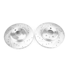 Load image into Gallery viewer, Power Stop 17-19 Audi A4 Front Evolution Drilled & Slotted Rotors - Pair Brake Rotors - Slot & Drilled PowerStop