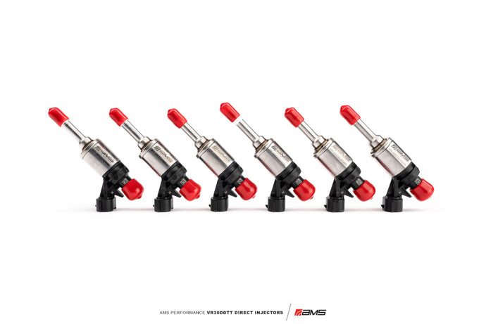 AMS Performance VR30DDTT Stage 2 Direct Injectors (Set of 6) Fuel Injector Sets - 6Cyl AMS   
