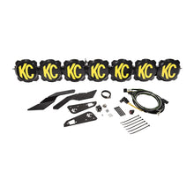 Load image into Gallery viewer, KC HiLiTES Can-Am X3 45in. Pro6 Gravity LED 7-Light 140w Combo Beam Overhead Light Bar System Light Bars & Cubes KC HiLiTES