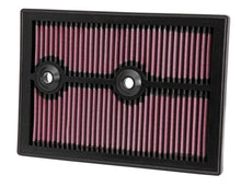 Load image into Gallery viewer, K&N Replacement Air FIlter 12 -13 VW Golf VII 1.2L/1.4L / 12-13 Polo GT 1.4L / 13 Audi A3 1.4L Air Filters - Drop In K&N Engineering