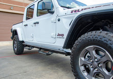 Load image into Gallery viewer, N-Fab Predator Pro Step System 2019 Jeep Wrangler JT 4DR Truck Full Length - Tex. Black Nerf Bars N-Fab