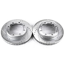Load image into Gallery viewer, Power Stop 94-99 Chevrolet K1500 Suburban Front Evolution Drilled & Slotted Rotors - Pair Brake Rotors - Slot & Drilled PowerStop