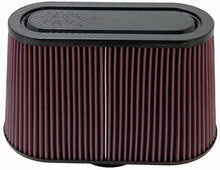 Load image into Gallery viewer, K&N Universal Filter with Carbon Fiber Top & Base-12in Base O/S Length x 6in Base O/S Width x 7in H Air Filters - Universal Fit K&N Engineering