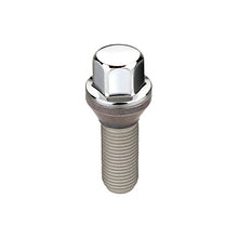 Load image into Gallery viewer, McGard Hex Lug Bolt (Cone Seat) M14X1.5 / 17mm Hex / 28.0mm Shank Length (Box of 50) - Chrome Wheel Bolts McGard