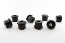 Load image into Gallery viewer, Whiteline 10/65-73 Ford Mustang Rear Spring Eye Rear and Shackle Bushings (35mm OD/15mm ID) Spring Insulators Whiteline