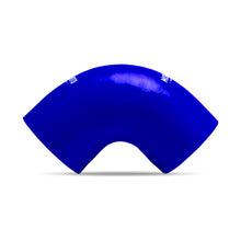 Load image into Gallery viewer, Mishimoto 2.5 Inch Blue 90 Degree Coupler Silicone Couplers & Hoses Mishimoto