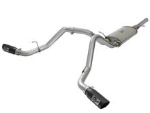 Load image into Gallery viewer, aFe MACH Force-Xp 3in CB SS Dual Exhaust w/Black Tips 09-16 GM Silverado/Sierra 4.3L/4.8L/5.3L Catback aFe