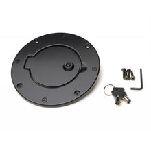 Load image into Gallery viewer, Rampage 1997-2006 Jeep Wrangler(TJ) Billet Style Gas Cover - Black Fuel Caps Rampage