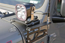 Load image into Gallery viewer, Fabtech 18-21 Jeep JL/JT Antenna Light Bracket Kit (Adjustable) Light Mounts Fabtech