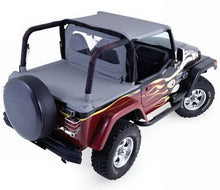Load image into Gallery viewer, Rampage 1992-1995 Jeep Wrangler(YJ) Cab Soft Top And Tonneau Cover - Black Denim Soft Tops Rampage
