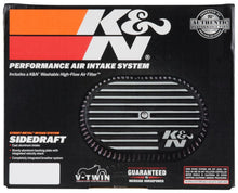 Load image into Gallery viewer, K&N Street Metal Intake System for 02-06 Harley Davidson Road King F/I 88cl Side Draft Dyna/Softail Cold Air Intakes K&N Engineering