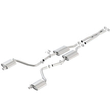 Load image into Gallery viewer, Borla 15-16 Dodge Charger 3.6L V6 S-Type Cat Back Exhaust (Uses Factory Valence) Catback Borla