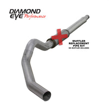 Load image into Gallery viewer, Diamond Eye KIT 5in CB MFLR RPLCMENT PIPE SGL AL: 03-07 FORD 6.0L F250/F350 Catback Diamond Eye Performance