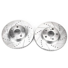 Load image into Gallery viewer, Power Stop 09-10 Pontiac Vibe Front Evolution Drilled & Slotted Rotors - Pair Brake Rotors - Slot & Drilled PowerStop