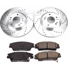 Load image into Gallery viewer, Power Stop 17-19 Hyundai Elantra Front Z23 Evolution Sport Brake Kit Brake Kits - Performance D&S PowerStop