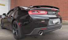 Load image into Gallery viewer, QTP 16-18 Chevrolet Camaro SS 6.2L 304SS Screamer Axle Back Exhaust w/4.5in Dual Tips Axle Back QTP
