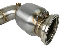Load image into Gallery viewer, aFe Twisted Steel Street Series Down-Pipe 14-19 MINI Cooper S L4-2.0L (t) Downpipes aFe