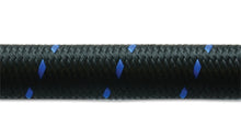 Load image into Gallery viewer, Vibrant -8 AN Two-Tone Black/Blue Nylon Braided Flex Hose (20 foot roll) Hoses Vibrant