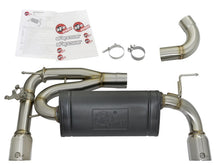 Load image into Gallery viewer, aFe MACHForce XP 16-17 BMW 340i/iX 440i/iX L6-3.0L (t) SS Axle-Back Exhaust w/Polished Tips Axle Back aFe