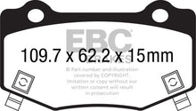 Load image into Gallery viewer, EBC 16+ Cadillac ATS-V 3.6 Twin Turbo Yellowstuff Rear Brake Pads Brake Pads - Performance EBC