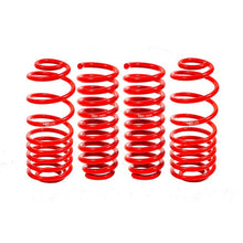 Load image into Gallery viewer, BMR 02-09 Trailblazer Lower Springs Set of 4 2in-3in Drop Red Lowering Springs BMR Suspension