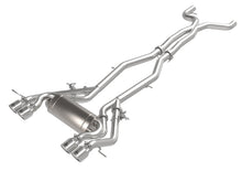 Load image into Gallery viewer, aFe MACHForce XP Exhausts Cat-Back SS 21 BMW M2 Competition L6-3.0L w/Polished Tips Catback aFe