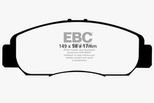 Load image into Gallery viewer, EBC 06-11 Acura CSX (Canada) 2.0 Redstuff Front Brake Pads Brake Pads - Performance EBC