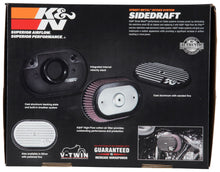 Load image into Gallery viewer, K&N Street Metal Intake System 2017 Harley Davidson Shaker Silver H/D Touring Models Cold Air Intakes K&N Engineering