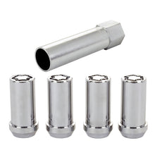 Load image into Gallery viewer, McGard Wheel Lock Nut Set - 4pk. (Tuner / Cone Seat) 1/2-20 / 13/16 Hex / 1.60in. Length - Chrome Lug Nuts McGard