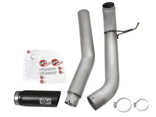 Load image into Gallery viewer, aFe Atlas Exhaust 5in DPF-Back Al Steel 2016 Nissan Titan XD V8-5.0L Black Tip DPF Back aFe