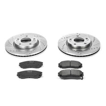 Load image into Gallery viewer, Power Stop 04-06 Hyundai Tiburon Front Z23 Evolution Sport Brake Kit Brake Kits - Performance D&S PowerStop