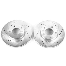 Load image into Gallery viewer, Power Stop 04-13 Mazda 3 Front Evolution Drilled & Slotted Rotors - Pair Brake Rotors - Slot & Drilled PowerStop