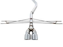 Load image into Gallery viewer, AWE Tuning 2016+ Honda Civic Si Track Edition Exhaust w/Front Pipe & Dual Chrome Silver Tips Catback AWE Tuning