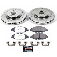 Load image into Gallery viewer, Power Stop 2013 Infiniti JX35 Front Z36 Truck & Tow Brake Kit Brake Kits - Performance D&S PowerStop
