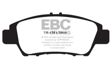 Load image into Gallery viewer, EBC 10-15 Honda CR-Z Yellowstuff Front Brake Pads Brake Pads - Performance EBC