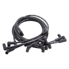 Load image into Gallery viewer, Edelbrock Spark Plug Wire Set SBC 74-88 V8 500 Ohm Resistance Black (Set of 9) Spark Plug Wire Sets Edelbrock