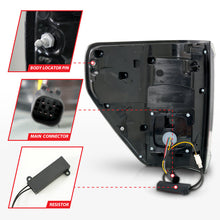 Load image into Gallery viewer, ANZO 21-23 Ford F-150 LED Taillights Seq. Signal w/BLIS Cover - Black Housing Tail Lights ANZO