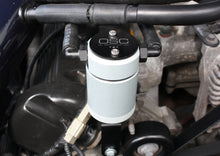 Load image into Gallery viewer, J&L 99-04 Ford Mustang GT Passenger Side Oil Separator 3.0 - Clear Anodized Oil Separators J&L