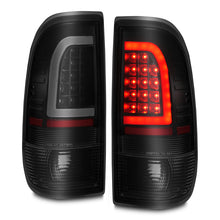 Load image into Gallery viewer, ANZO 1997-2003 Ford F-150 LED Tail Lights w/ Light Bar Black Housing Smoke Lens Tail Lights ANZO