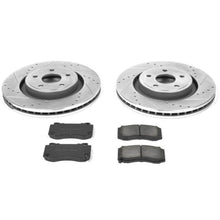 Load image into Gallery viewer, Power Stop 06-10 Jeep Grand Cherokee Front Z23 Evolution Sport Brake Kit Brake Kits - Performance D&S PowerStop