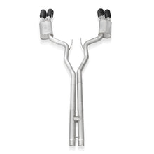 Load image into Gallery viewer, Stainless Works 2020 Ford GT500 Redline Catback H-Pipe Exhaust Factory Connect - Black Tips Catback Stainless Works