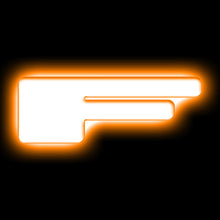 Load image into Gallery viewer, ORACLE Lighting Universal Illuminated LED Letter Badges - Matte Wht Surface Finish - F SEE WARRANTY Light Accessories and Wiring ORACLE Lighting