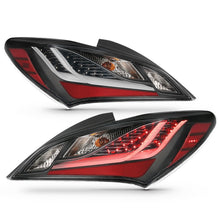 Load image into Gallery viewer, ANZO 10-13 Hyundai Genesis 2DR LED Taillights Smoke Tail Lights ANZO
