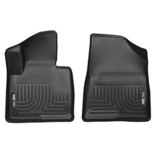 Load image into Gallery viewer, Husky Liners 13-15 Hyundai Sante Fe Sport/Sport 2.0T WeatherBeater Front Row Black Floor Liners Floor Mats - Rubber Husky Liners