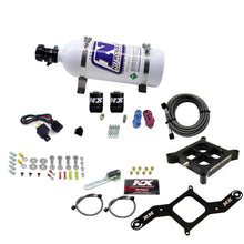 Load image into Gallery viewer, Nitrous Express 4150 Single Entry Billet Crossbar Nitrous Plate Kit (50-300HP) w/5lb Bottle Nitrous Systems Nitrous Express
