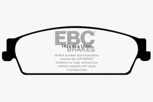 Load image into Gallery viewer, EBC 09-14 Cadillac Escalade 6.0 Hybrid Yellowstuff Rear Brake Pads Brake Pads - Performance EBC