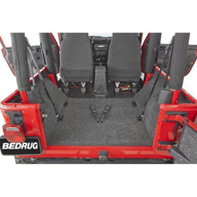 Load image into Gallery viewer, BedRug 97-06 Jeep TJ Rear Cargo Kit (Incl Tailgate) Bed Liners BedRug