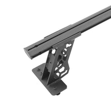 Load image into Gallery viewer, Go Rhino 15-22 Ford F-150 / 07-21 Toy. Tundra XRS Cross Bars Kit - Tex Blk (Attch Tonneau Cvr T-Trk) Truck Bed Rack Go Rhino
