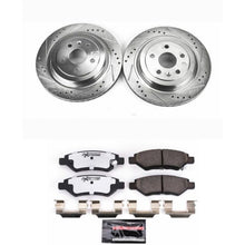 Load image into Gallery viewer, Power Stop 08-14 Cadillac CTS Rear Z26 Street Warrior Brake Kit Brake Kits - Performance D&S PowerStop
